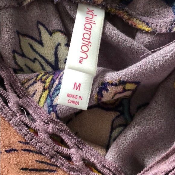 Purple bell sleeve shirt - Picture 5 of 5